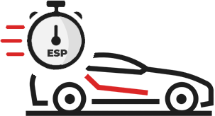 Launch control со включенной ESP icon