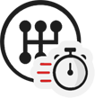 Improved shifting speeds icon